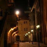 Prague by night