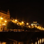 Prague by night