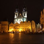 Notre-Dame de Týn by night
