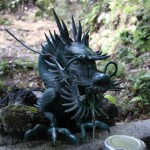 Une n-ième fontaine dragon - Sanctuaire Kencho-ji