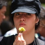 Lucille en mode cascade culinaire