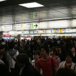 Shinjuku à l'heure de pointe
