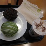 Muffin vs gateau thé vert/haricot rouge