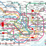 Le plan du métro de Tokyo