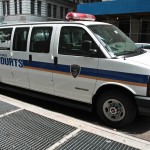 Camionnette de police