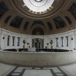 Le hall de l'US Customs House