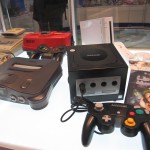 N64, Gamecube et Virtual Boy (au fond)