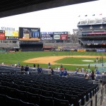 Les Jays à l'échauffement